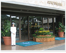 ホテルエントランス